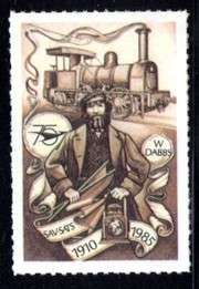 South Africa - 1985 75th Anniversary of SATS Label #2 MNH