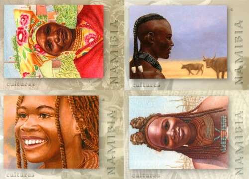 Namibia - 2016 Cultures Postcard Set