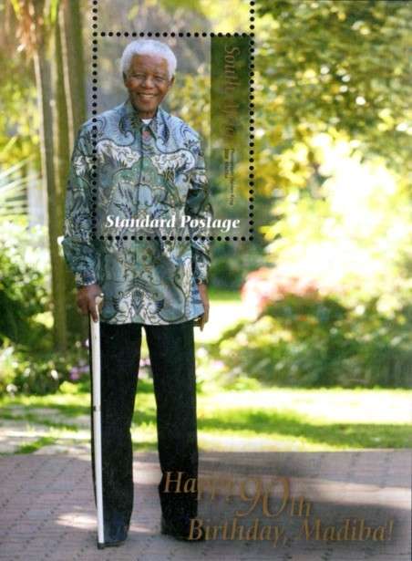 South Africa - 2008 Nelson Mandela 90th Birthday SPR MS MNH SACC 1879