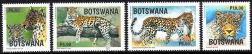 Botswana - 2017 Leopards Set MNH