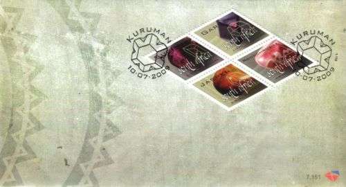 South Africa - 2009 Gemstones FDC 7.151