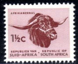 South Africa - 1969-1972 Definitive 1.5c Swiss paper MNH SACC 289