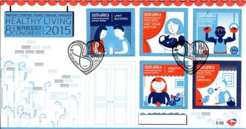 South Africa - 2015 FDC Year Pack