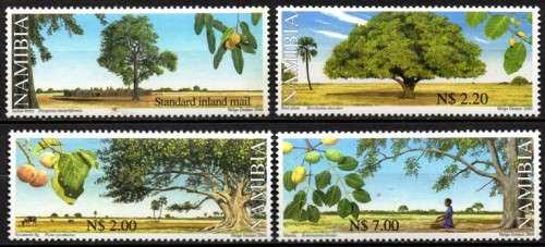 Namibia - 2000 Indigenous Fruit Trees Set MNH SACC 342-345