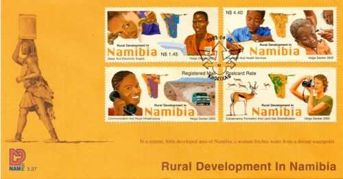 Namibia - 2003 Rural Development FDC 3.37