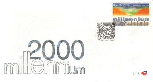 South Africa - 2000 New Millennium FDC 6.112