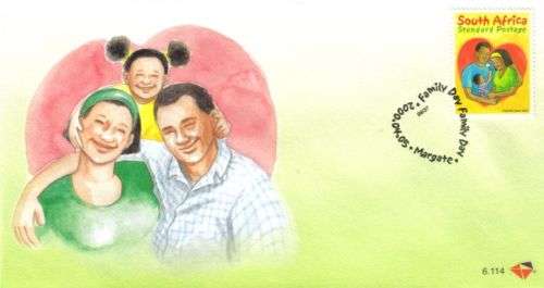 South Africa - 2000 Family Day FDC 6.114