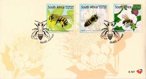 South Africa - 2017 Bees FDC 8.107