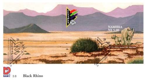 Namibia - 1998 ILSAPEX FDC 3.8