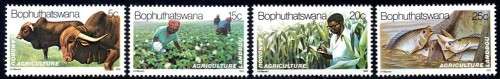 Bophuthatswana - 1979 Agriculture Set MNH SACC 51-54