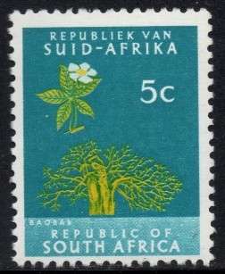 South Africa - 1972-1974 Definitive 5c MNH SACC 330b