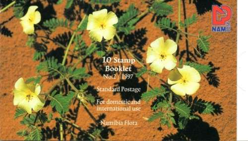 Namibia - 1997 Greetings Flowers Booklet SACC 192