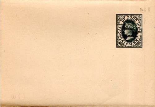British Bechuanaland - 1887 1/2d Newspaper Wrapper Unused