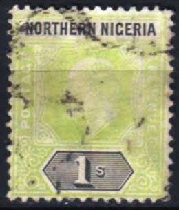 Northern Nigeria - 1905-1907 KEVII 1s Used SG 26