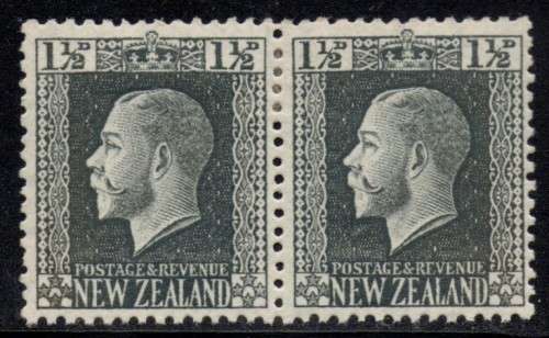 New Zealand - 1915 KGV 1.5d Pair MH SG 416a