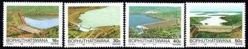 Bophuthatswana - 1988 Dams Set MNH SACC 210-213