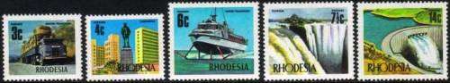 Rhodesia - 1973 Additional Values Set MNH