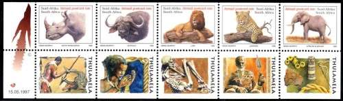 South Africa - 1997 Big Five Thulamela Sheet MNH