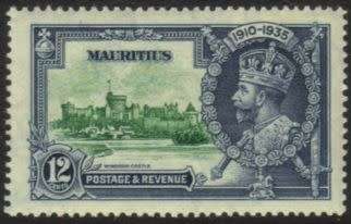 Mauritius - 1935 Silver Jubilee 12c MH SG 246