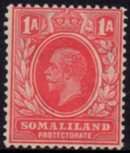 Somaliland Protectorate - 1921 KGV 1a MH SG 74
