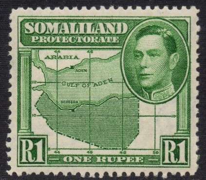 Somaliland Protectorate - 1938 KGV 1r MH SG 101