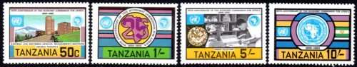 Tanzania - 1983 25th Anniv of Economic Commission for Africa Set MNH SG 380-383