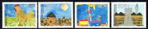 Bophuthatswana - 1989 Children's Art Set MNH SACC 218-221