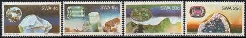 SWA - 1979 Semi-precious Stones Set MNH SACC 343-346