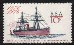 South Africa - 1976 Centenary of Ocean Mail Service MNH SACC 411