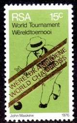 South Africa - 1976 Bowls World Champions MNH SACC 400