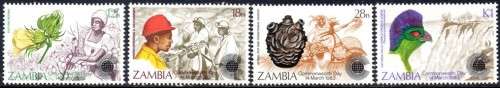 Zambia - 1983 Commonwealth Day Set MNH SG 379-382