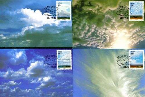Ciskei - 1992 Cloud Formations Maxi Card Set