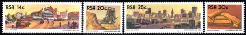 South Africa - 1986 Johannesburg The Golden City Set MNH SACC 612-615