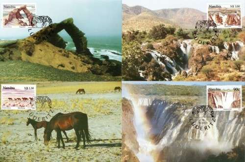 Namibia - 1996 Tourism Maxi Card Set