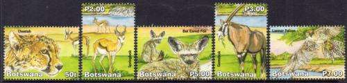 Botswana - 2019 Wetlands 5 Nxai Pans Set MNH