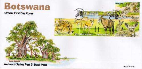 Botswana - 2019 Wetlands 5 Nxai Pans FDC