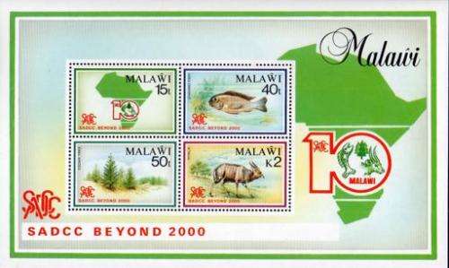 Malawi - 1990 10th Anniversay of SADCC MS MNH SG 847