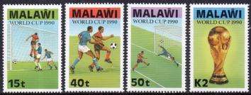 Malawi - 1990 Football World Cup Set MNH SG 838-841