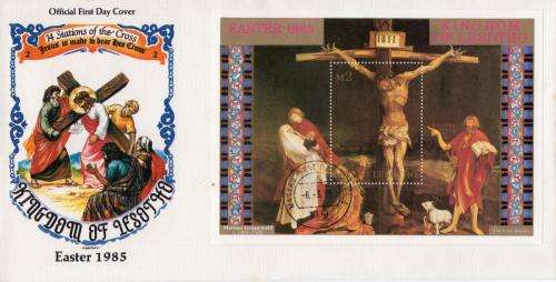 Lesotho - 1985 Easter FDC Set SG 620-634