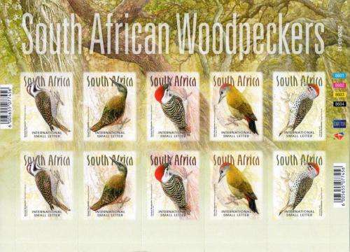 South Africa - 2020 Woodpeckers Sheet MNH