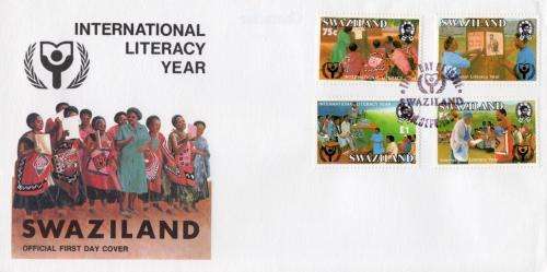 Swaziland - 1990 International Literacy Year FDC