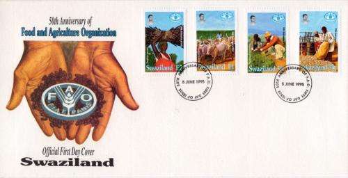 Swaziland - 1995 50th Anniversary of FAO FDC