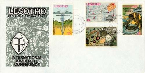 Lesotho - 1973 Kimberlite Conference FDC