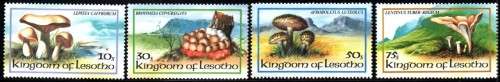 Lesotho - 1983 Fungi Set MNH SG 532-535