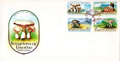 Lesotho - 1983 Fungi FDC