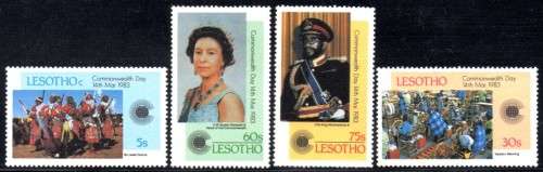 Lesotho - 1983 Commonwealth Day Set MNH SG 536-539