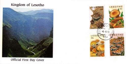 Lesotho - 1989 Fungi FDC