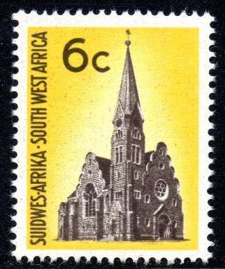 SWA - 1961 Definitive Group VII 6c MNH SACC 218