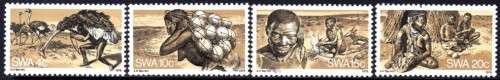SWA - 1978 Bushmen Set MNH SACC 324-327