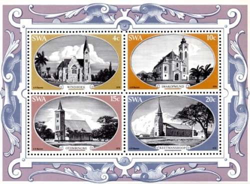 SWA - 1978 Historic Churches MS MNH SACC 332